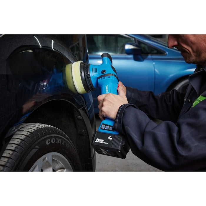 D20 20V Brushless Random Orbit Polisher, 125mm (Sold Bare) - D20ROP