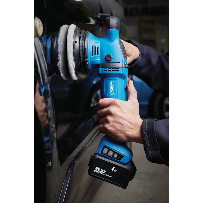 D20 20V Brushless Random Orbit Polisher, 125mm (Sold Bare) - D20ROP
