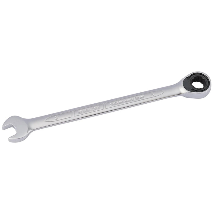Elora Metric Ratcheting Combination spanner 8-19mm