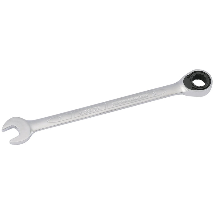 Elora Metric Ratcheting Combination spanner 8-19mm