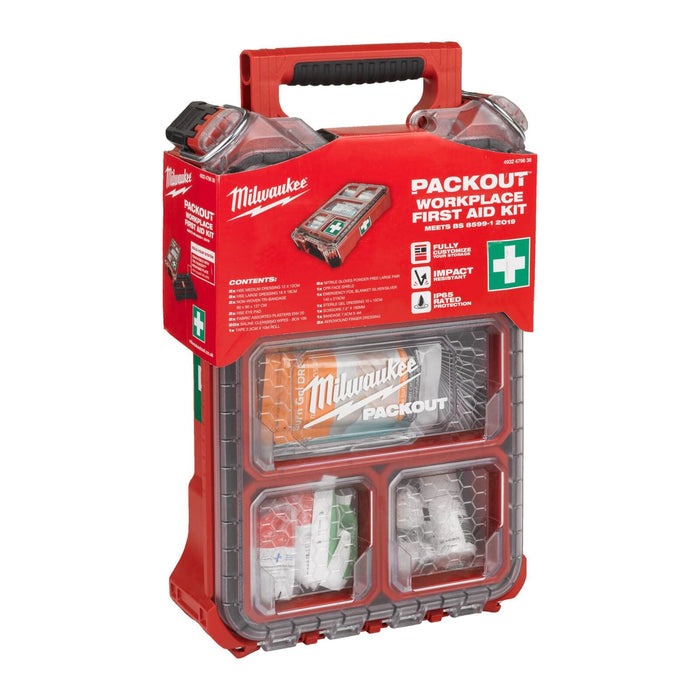 Milwaukee Packout First Aid Kit BS 8599 4932479638 Milwaukee - Town Tools 