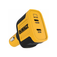 Dewalt Telecoms 2-Port PPS PD Car Charger 120W