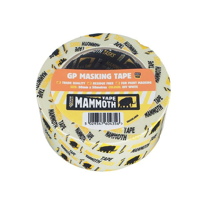 Everbuild Sika Mammoth Retail Masking Tape 38mm x 50m Everbuild Sika - Town Tools
