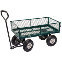 Draper Steel Mesh Garden Cart, 200kg - GMC