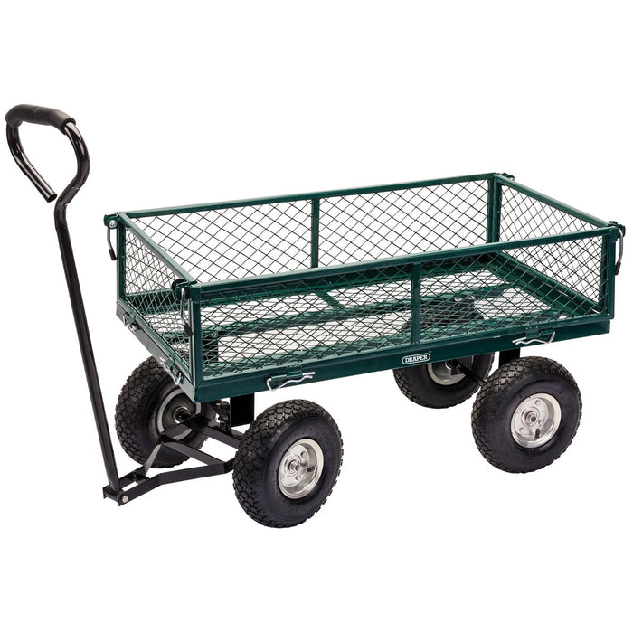 Draper Steel Mesh Garden Cart, 200kg - GMC