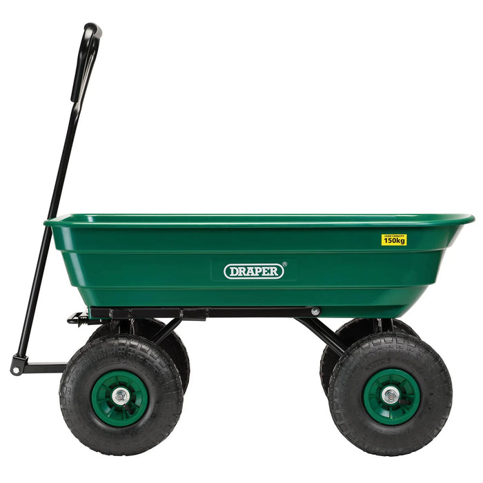 Draper Garden Tipper Trolley Cart, 150kg - GTC2