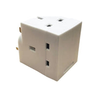 Dencon 3 Way Adaptor 13A Fused
