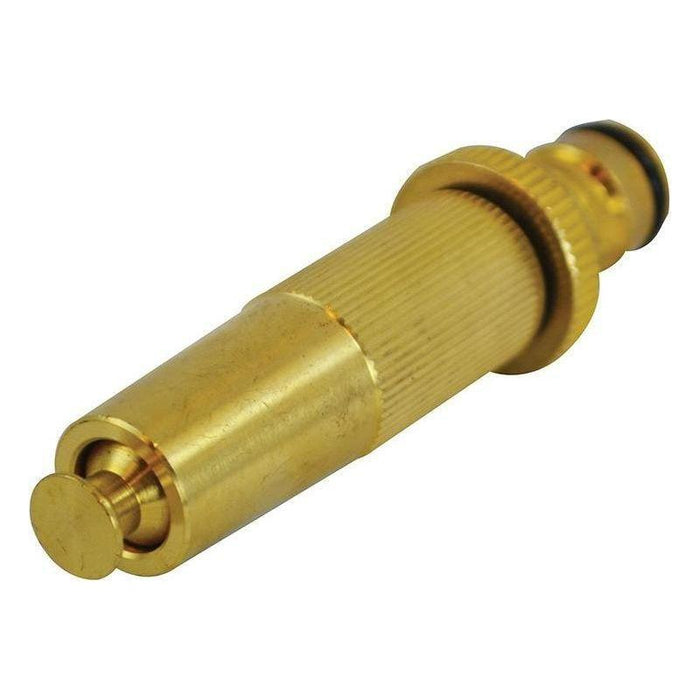 Faithfull Brass Adjustable Spray Nozzle 12.5mm (1/2in) Faithfull - Town Tools