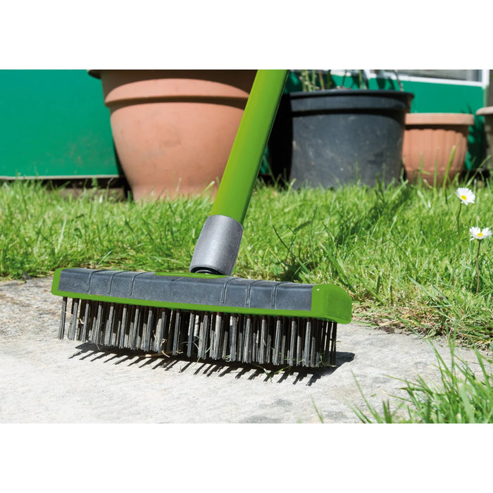 Draper Paving Brush Set with Twin Heads and Telescopic Handle - PHWB/SET