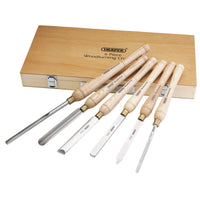 Draper HSS Woodturning Chisel Set (6 Piece) - AWL44