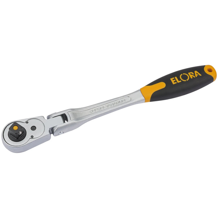 Elora Quick Release Soft Grip Reversible Ratchet with Flexible