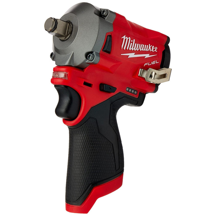 Milwaukee M12 FUEL sub compact 1/2in. impact wrench Milwaukee - Town Tools 