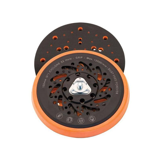 Flexipads World Class Cyclone™ Backing Pad Medium 53 Hole 150mm Flexipads World Class - Town Tools