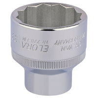 Draper Elora Bi-Hexagon Socket, 1/2" Sq. Dr., 33mm 24773