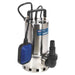 Sealey Submersible Stainless Water Pump Automatic Dirty Water 225L/min 230V Sealey - Town Tools 