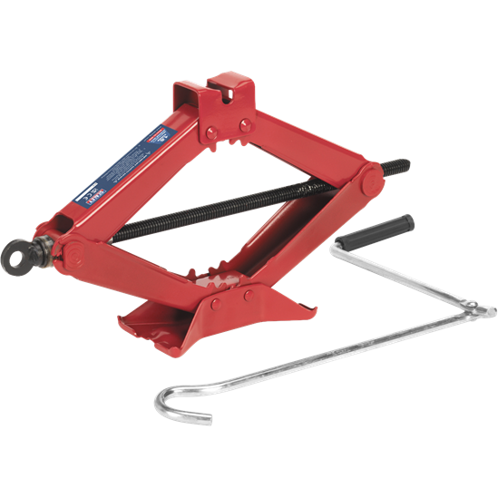 Sealey Scissor Jack Heavy-Duty 1.5 Tonne 58M Sealey - Town Tools 