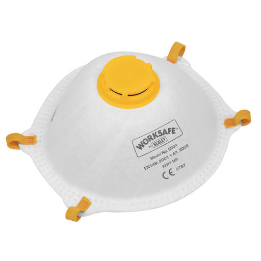 Worksafe Worksafe FFP1 Valved Cup Mask - Pack of 10 9331/10 Worksafe - Town Tools 