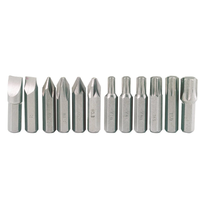 Draper Impact Screwdriver Bit Set (12 Piece) - 2800M/12