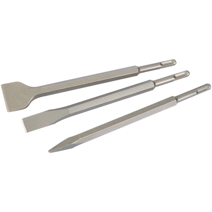 Draper SDS+ Chisel Set (3 Piece) 40405