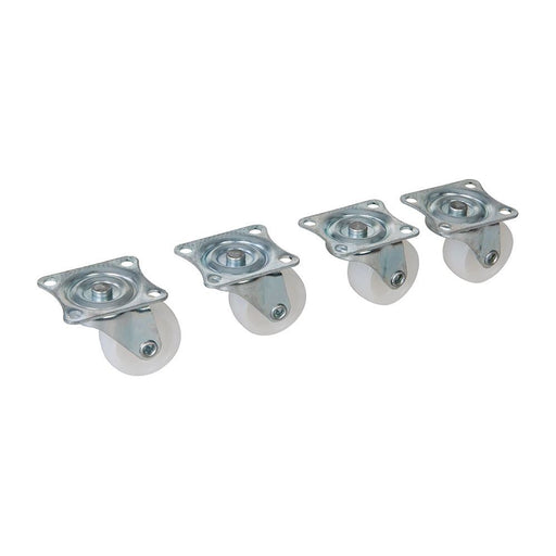 Fixman Light Duty Swivel Castors 4pk 31mm Fixman - Town Tools 