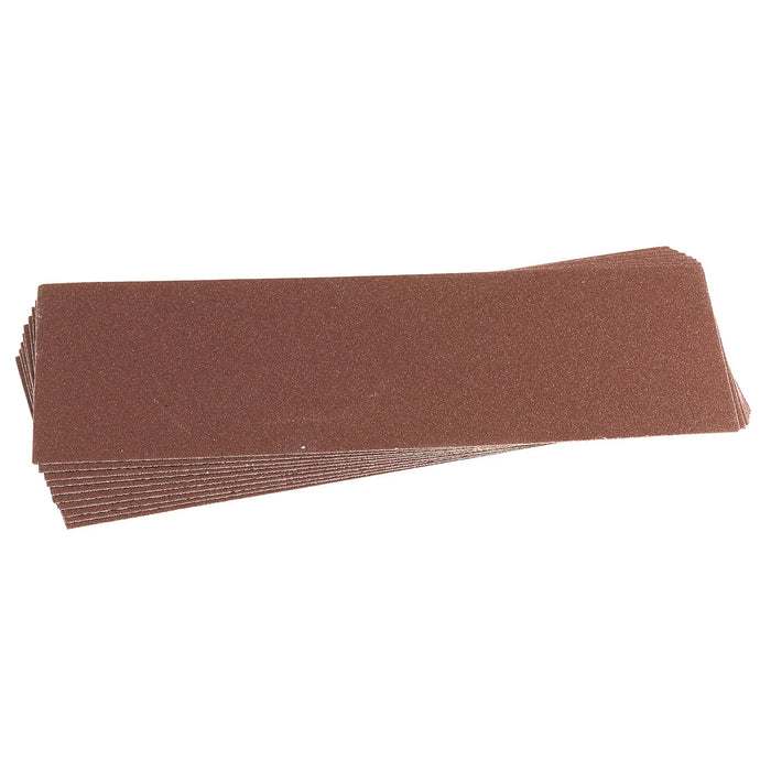 Draper Aluminium Oxide Sanding Sheets, 280 x 115mm, 120 Grit (Pack of 10)
