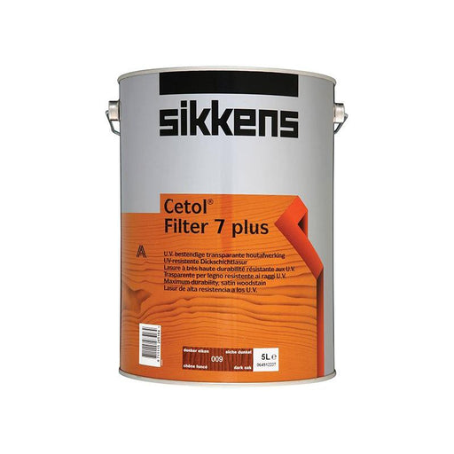 Sikkens Cetol Filter 7 Plus Translucent Woodstain Mahogany 5 litre Sikkens - Town Tools