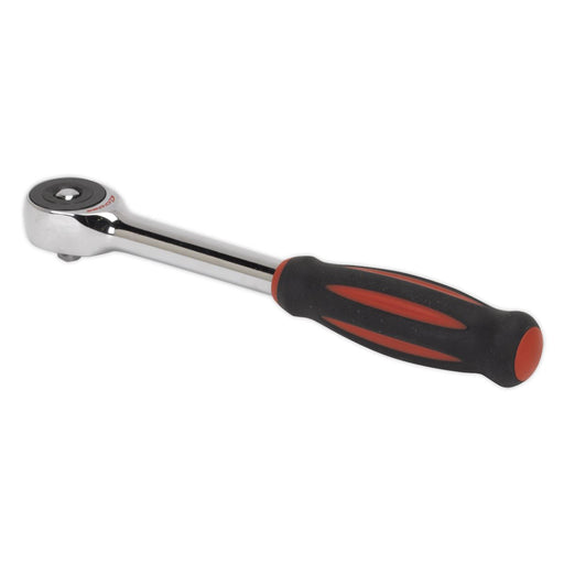 Sealey Ratchet Speed Wrench 1/4"Sq Drive Push-Through Reverse AK66389 Sealey - Town Tools 