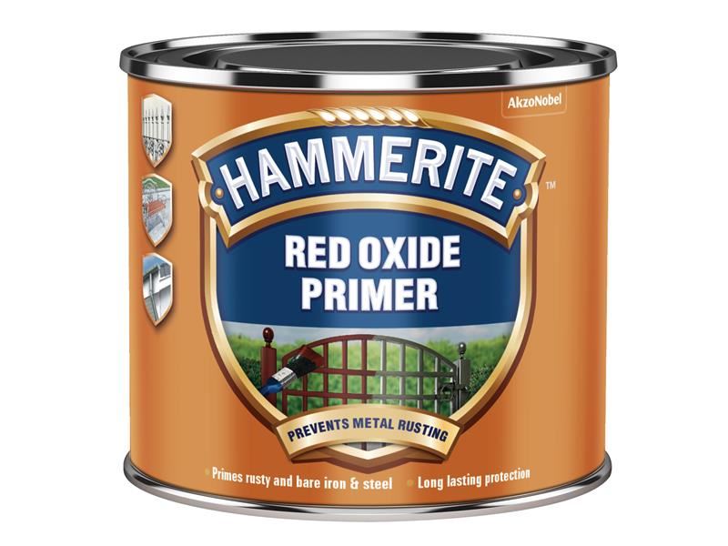 Hammerite Red Oxide Primer 500ml Hammerite - Town Tools
