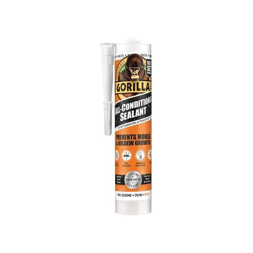 Gorilla Glue Gorilla All Condition Sealant White 295ml Gorilla Glue - Town Tools