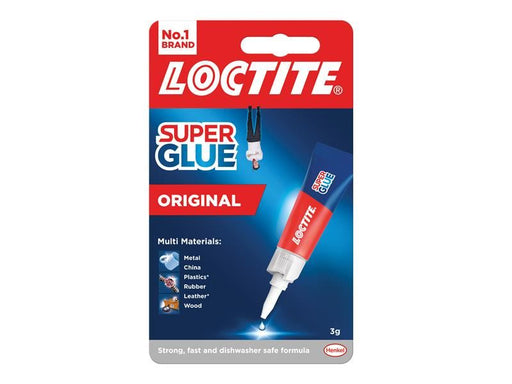 Loctite Super Glue Original Tube 3g Loctite - Town Tools