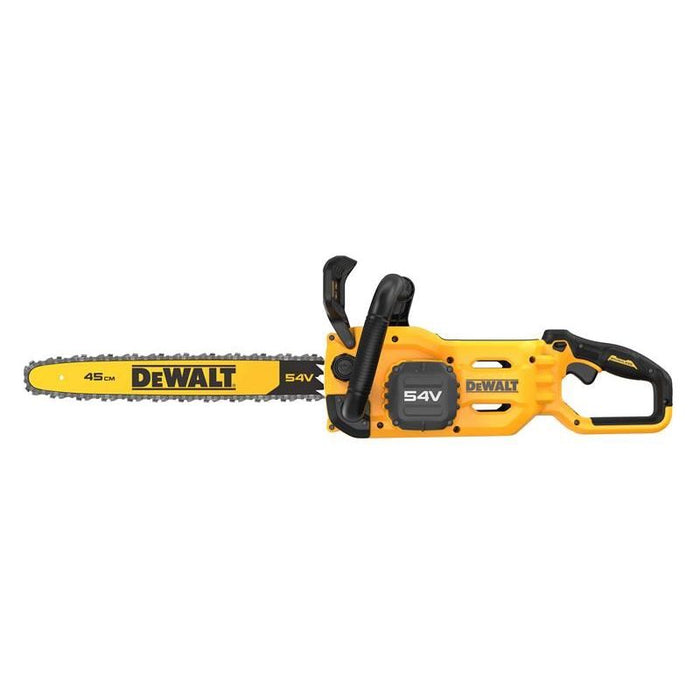 Dewalt Power Tools DCMCS574N XR FlexVolt Chainsaw 45cm Bar 54V Bare Unit DeWALT Power Tools - Town Tools