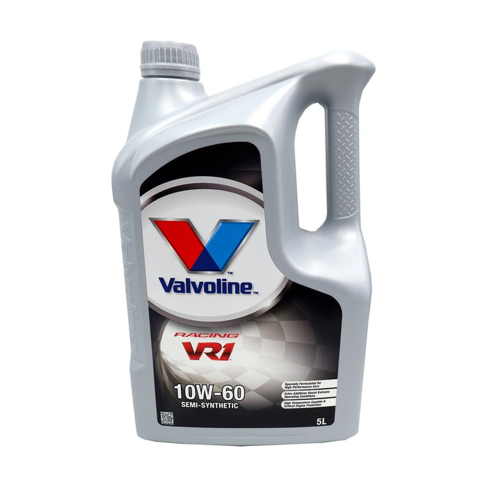 Valvoline VR1 Racing 10W-60 Premium Semi-Synthetic 10W60 Engine Oil 5 Litres 5L Valvoline - Town Tools 