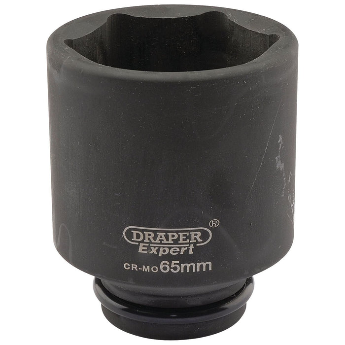 Draper Expert HI-TORQ 6 Point Deep Impact Socket, 3/4" Sq. Dr., 65mm Draper - Town Tools 