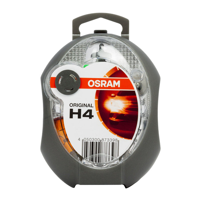 Osram CLKMH4 Minibox H4 mobile lamp replacement headlamp +5 spare lamps +3 flat Osram - Town Tools 