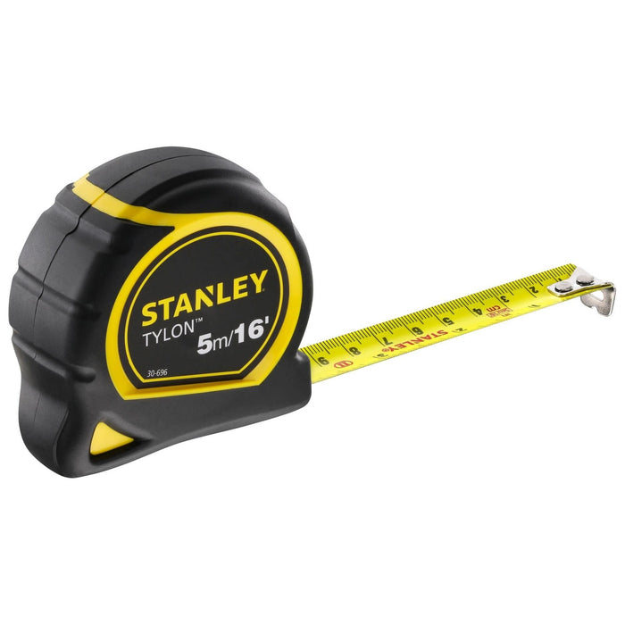 Stanley Pocket Tape - 16'/5m Loose - 19mm Blade Stanley - Town Tools 