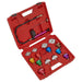 Sealey Cooling System Pressure Test Kit 16pc VS006 Sealey - Town Tools 