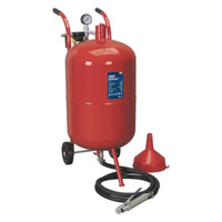 Sealey Shot Blaster with Water Trap & Wheels 75L SB998