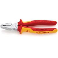 KNIPEX 02 06 200 VDE High Leverage Combination Pliers, 200mm - 02 06 200 SB
