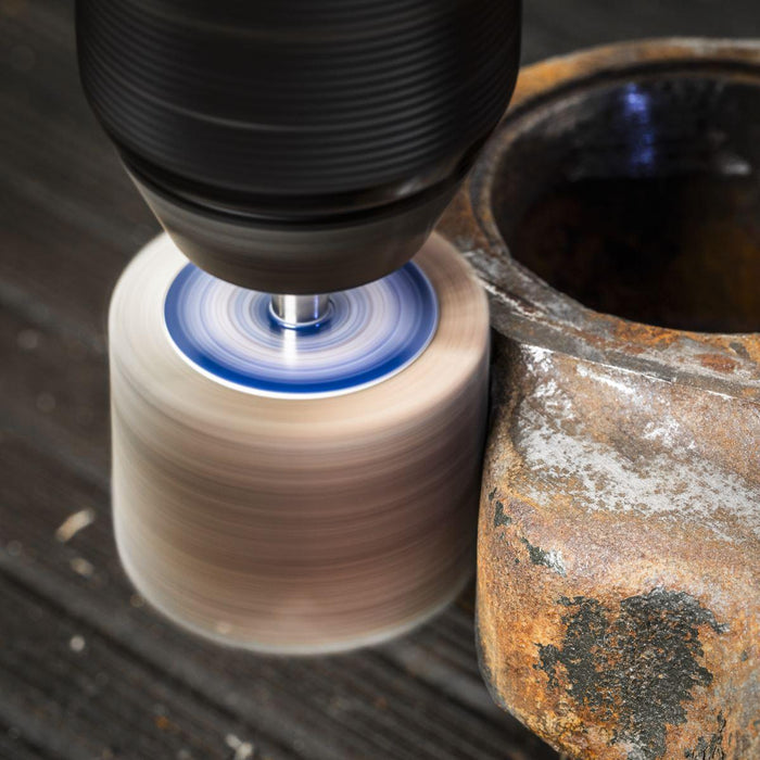 Sealey 40 x 30mm Abrasive Flap Wheel on 6mm Shaft 40Grit - Pack of 5 FW4030405 Sealey - Town Tools 