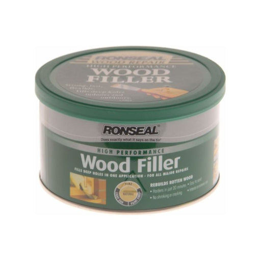 Ronseal High-Performance Wood Filler Natural 275g Ronseal - Town Tools