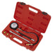 Sealey Petrol Engine Compression Tester Deluxe Kit 6pc VSE300D Sealey - Town Tools 
