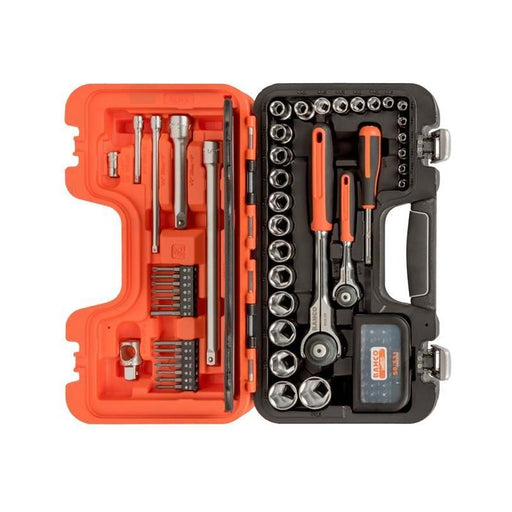 Bahco SW79 1/4in & 1/2in Drive Swivel Socket Set, 79 Piece Bahco - Town Tools