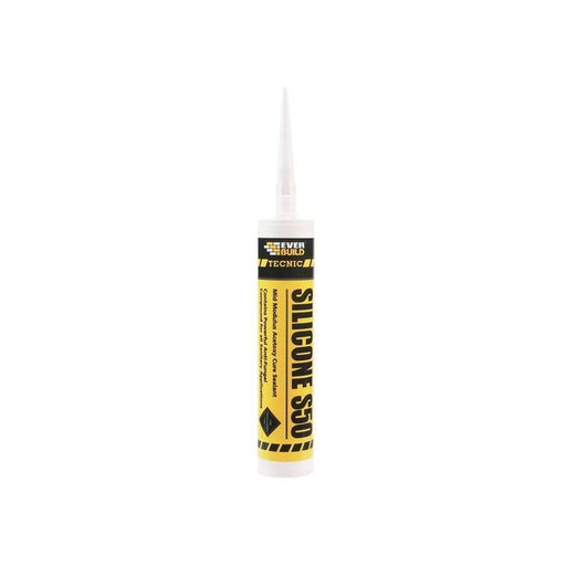 Everbuild Sika Tecnic Silicone S50 Jasmine 310ml Everbuild Sika - Town Tools