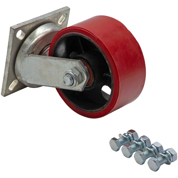 Sealey Wheel,Swivel Castor,4 Bolt (w/o Brake)