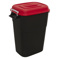 Sealey Refuse/Storage Bin 95L Red BM95R