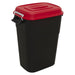 Sealey Refuse/Storage Bin 95L Red BM95R Sealey - Town Tools 