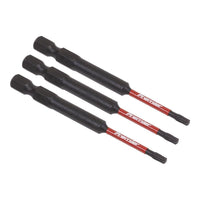 Sealey TRX-Star* T10 Impact Power Tool Bits 75mm 3pc AK8265