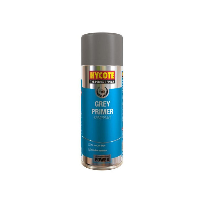 4x Hycote XUK03015 Grey Primer 400ml C/O Hycote - Town Tools 