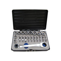 Laser Socket and Bit Set 1/4"D 31pc 6717