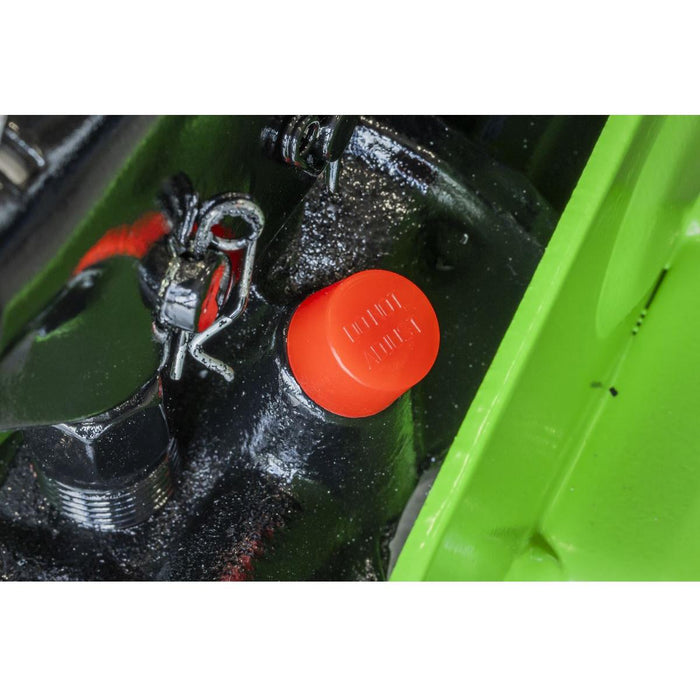 Sealey Short Chassis Trolley Jack with Storage Case 2 Tonne - Green 1050CXDHV Sealey - Town Tools 